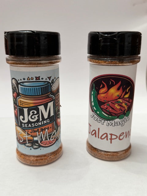 Just Magic Original and Jalapeno Seasoning 5.5 oz (each)