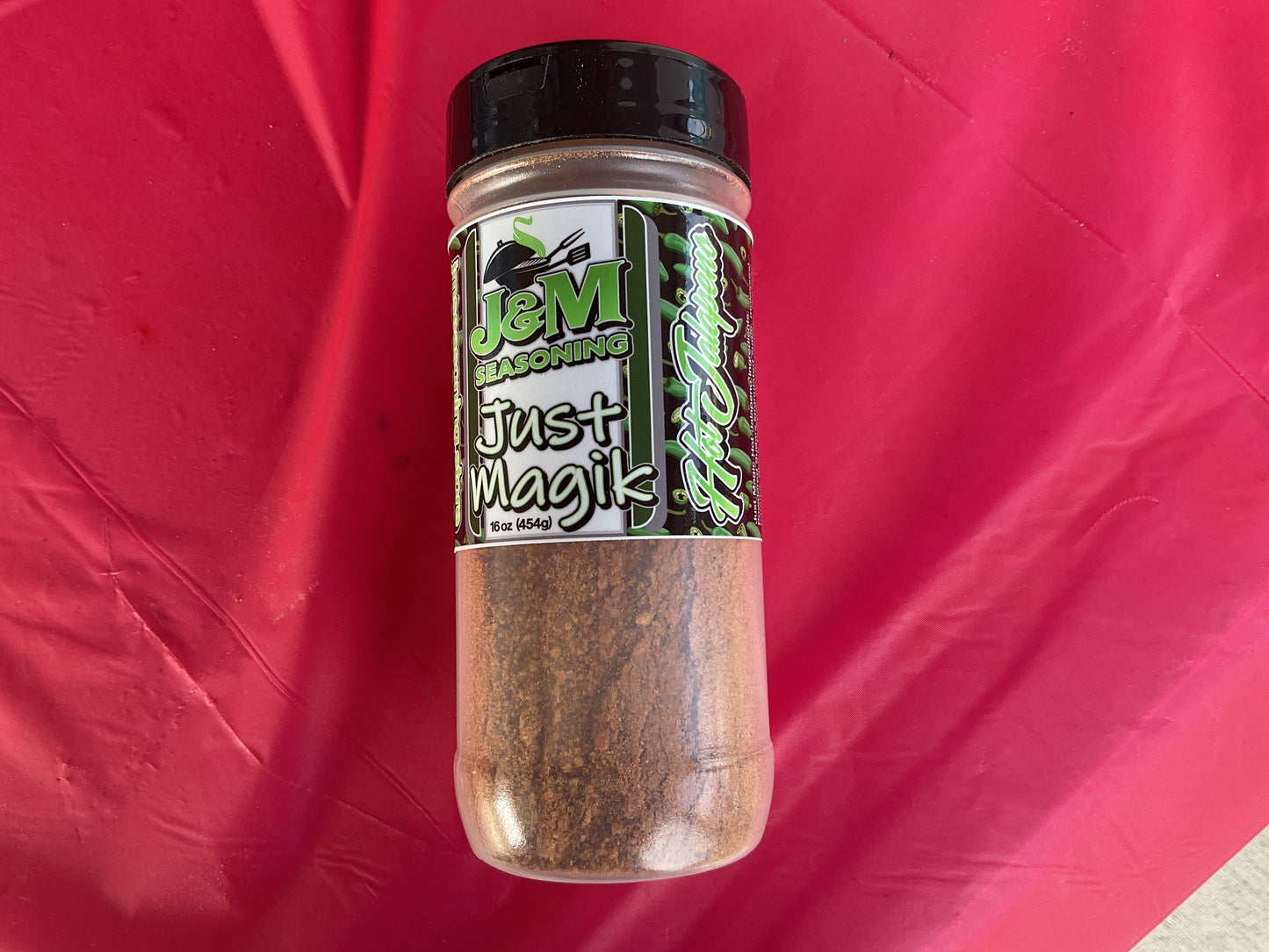 J&M Just Magic Hot Jalapeño 16 oz.
